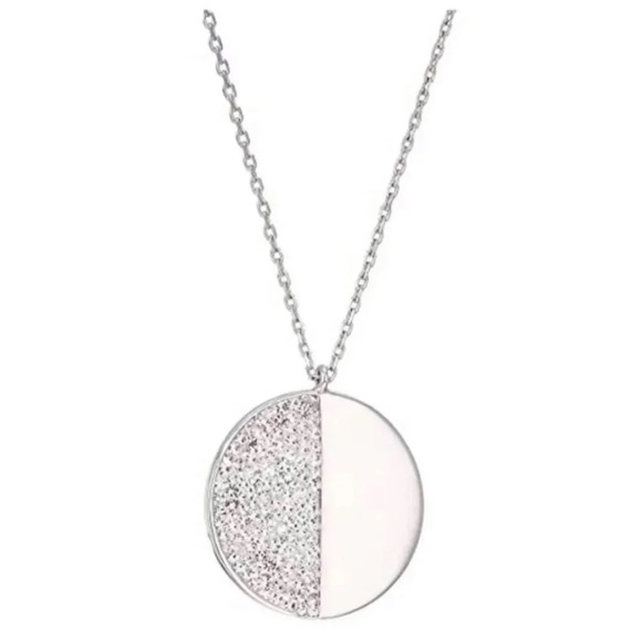 kate spade Jewelry - $78 Kate Spade mod scallop pave necklace
Silver tone